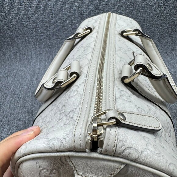 Gucci Boston Leather Hand Bag 480-081825 - Picture 5 of 15